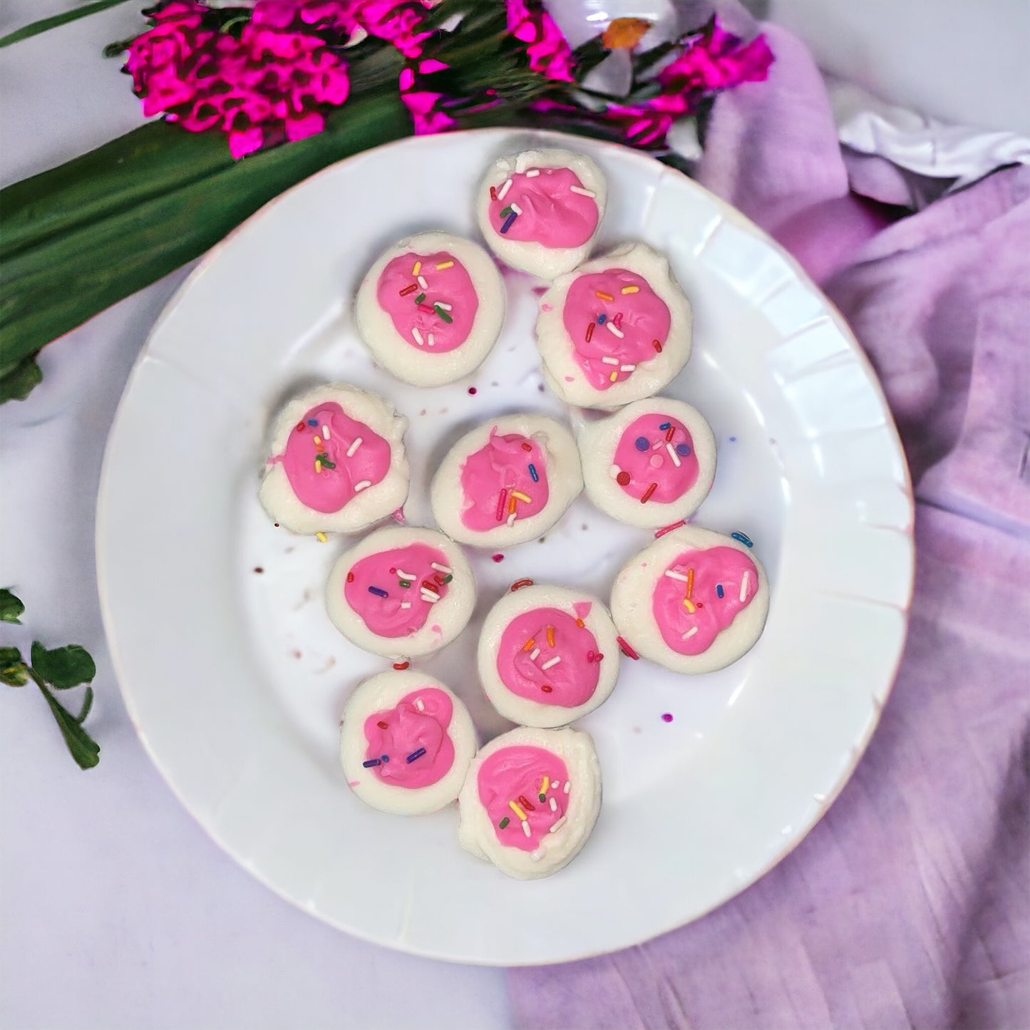 Rainbow Sugar cookies